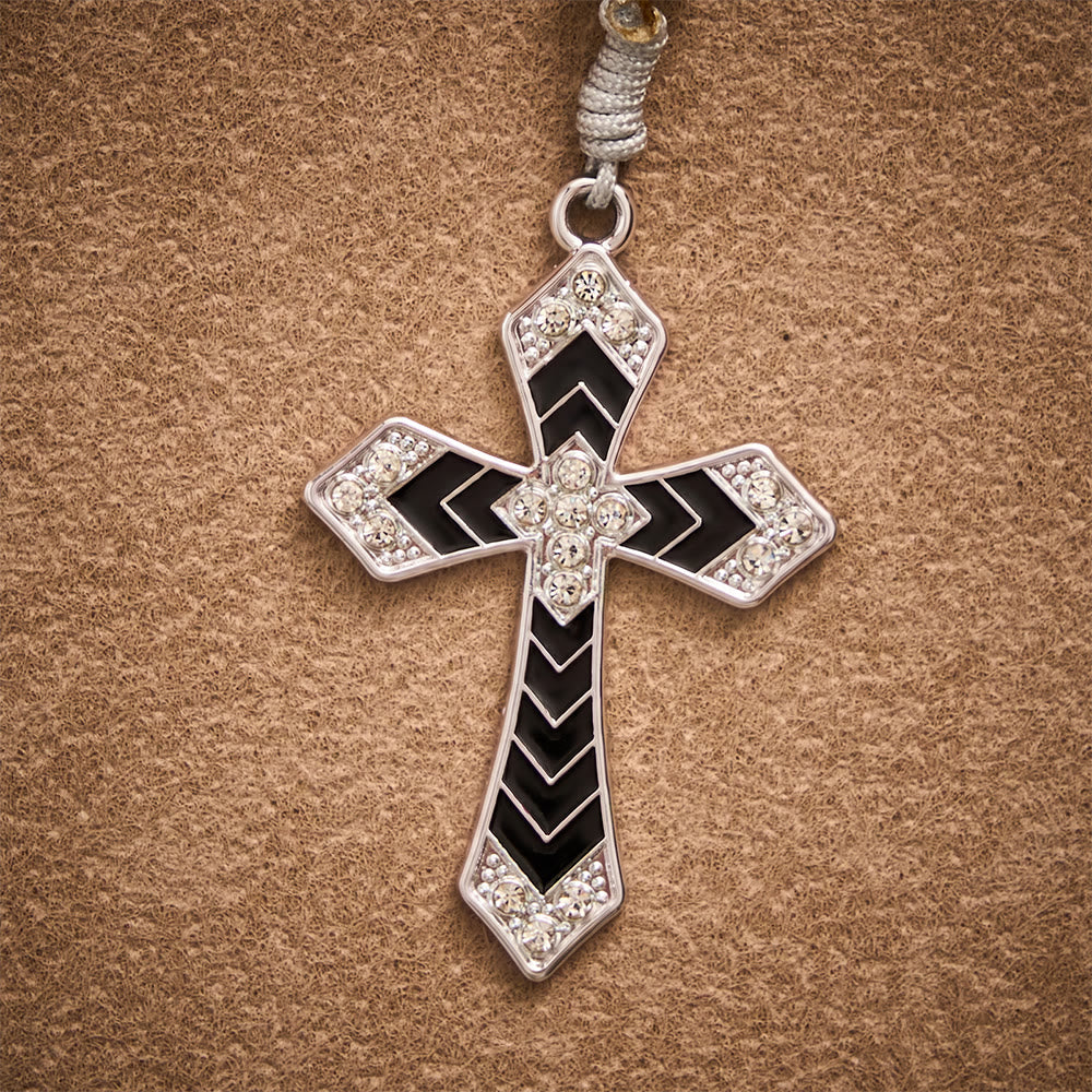 SolaceBeads Guadalupe Pocket Rosary, Guardian Blessing Pearl &amp; Glass Bead - image 4