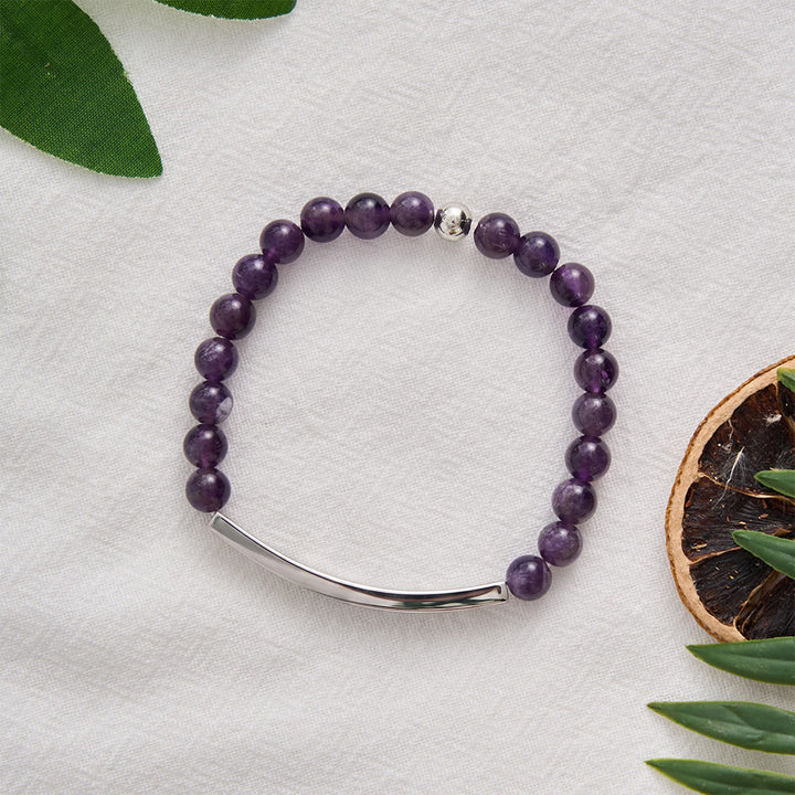 SolaceBeads Bracelet: Faith‑Filled Amethyst With Scripture Bar For Quiet Devotion - image 5