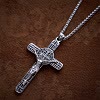 SolaceBeads St. Benedict Crucifix Necklace: Timeless Devotion In 3‑Tone Metal Craft - image 8