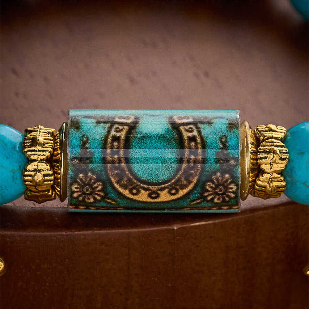 SolaceBeads Western Horse Bracelet, Courage‑Guard Themed Beaded Bracelet For Daily Wear - image 10
