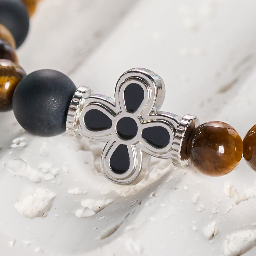SolaceBeads Joy in The Morning Bracelet, Tiger&