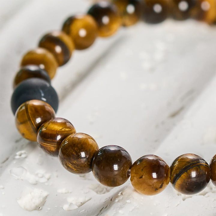 SolaceBeads Joy in The Morning Bracelet, Tiger&