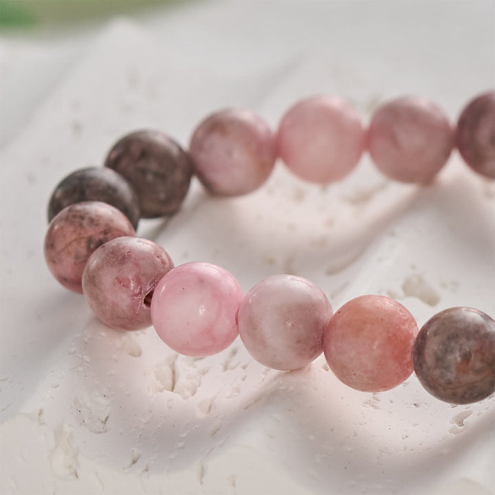 SolaceBeads Pink Zebra Jasper Bracelet: Sacred Love for Your Daily Prayer - image 4