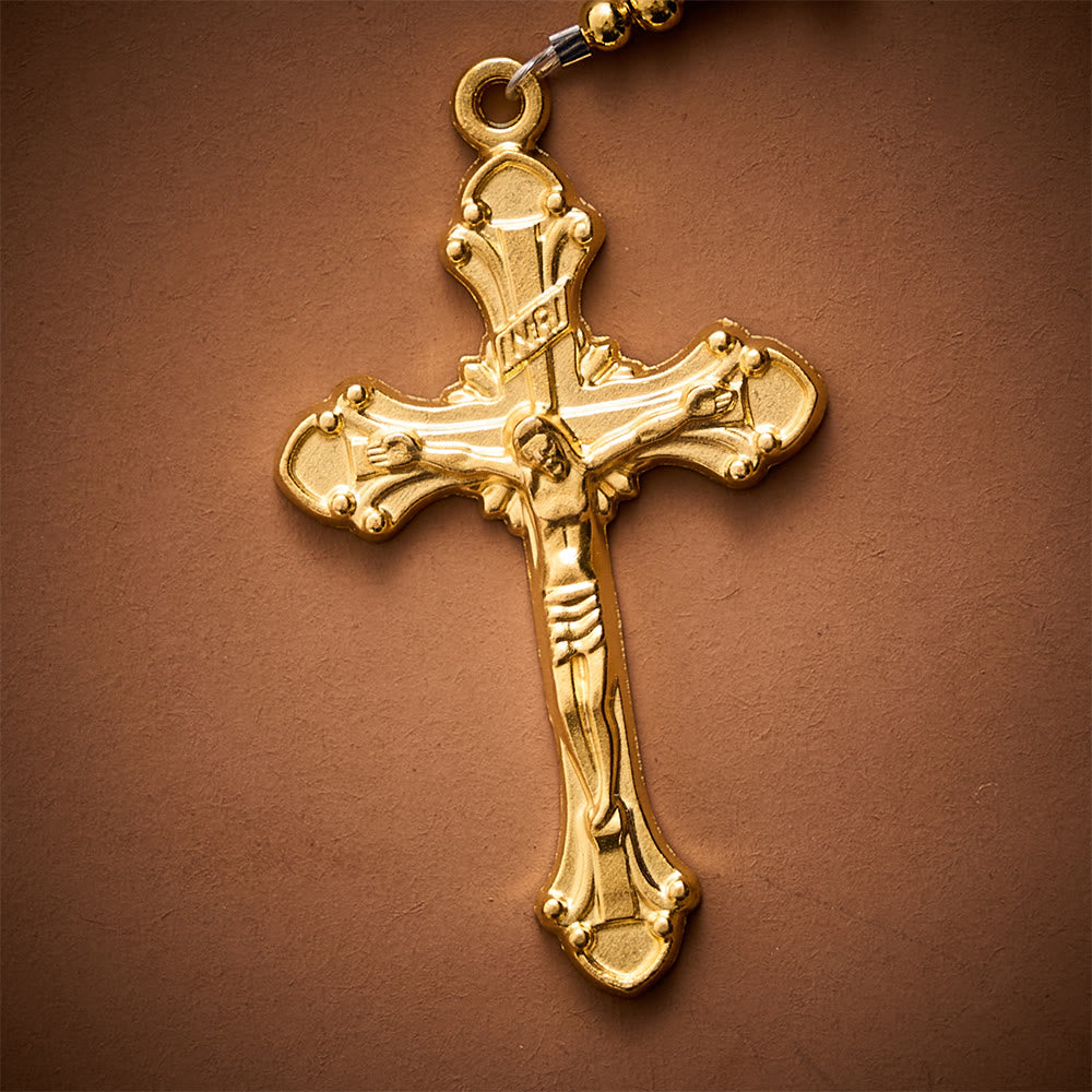 SolaceBeads Green Beads Artistic Rosary:Gentle Grace Shines In Prayers - image 7