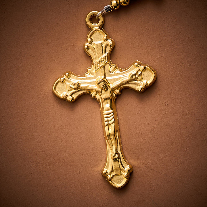 SolaceBeads Green Beads Artistic Rosary:Gentle Grace Shines In Prayers - image 7