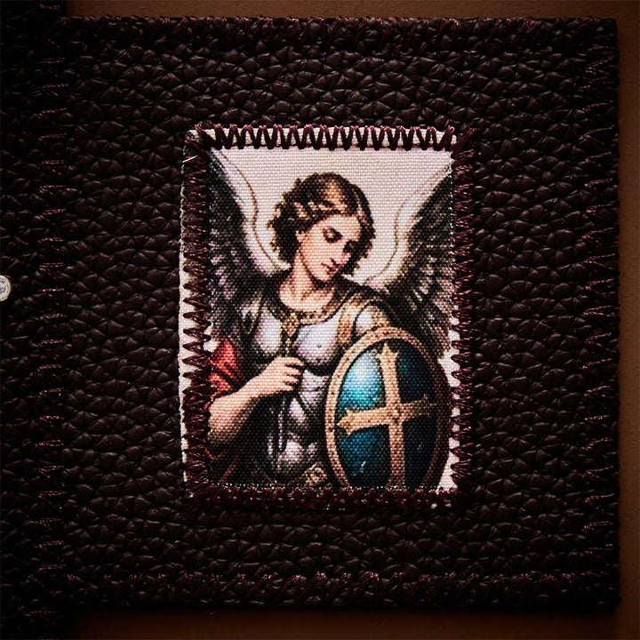 SolaceBeads Portable Amulet: Foldable Pocket Shrine Altar with St. Michael Medal - image 4