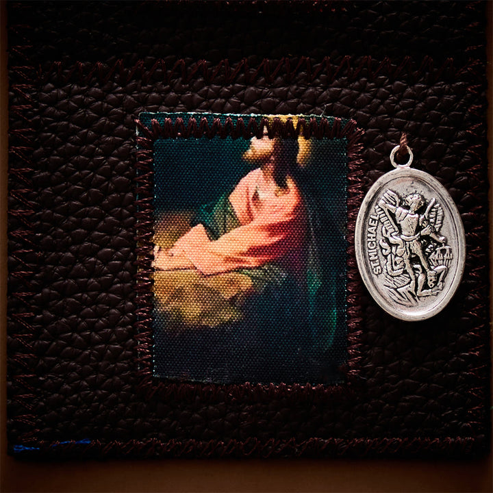 SolaceBeads Sacred Heart Portable Amulet:  Foldable Pocket Shrine Kit Travel Prayer Altar - image 7