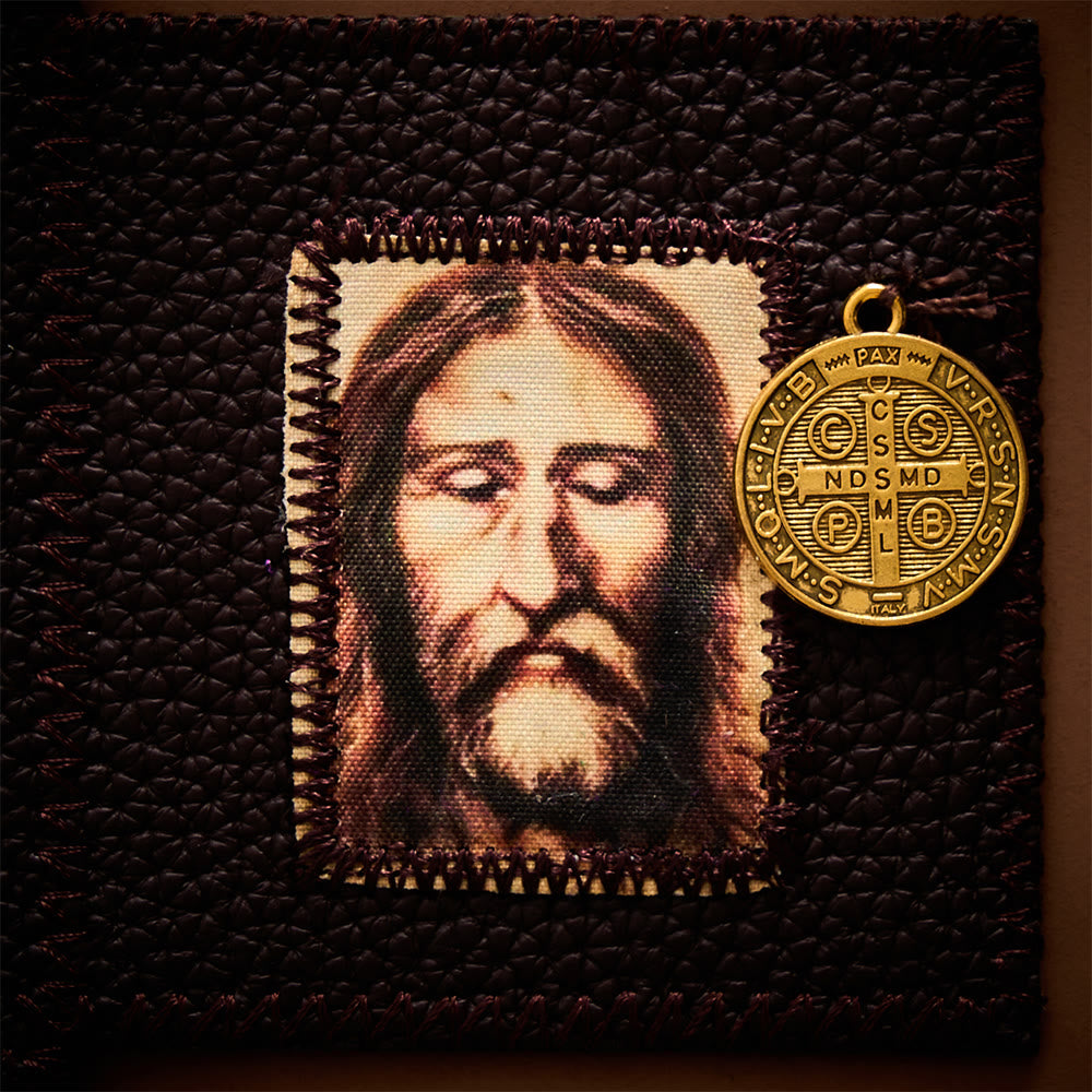 SolaceBeads Sacred Heart Portable Amulet:  Foldable Pocket Shrine Kit Travel Prayer Altar - image 4