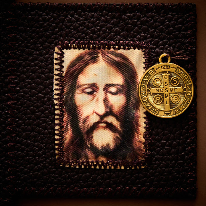 SolaceBeads Sacred Heart Portable Amulet:  Foldable Pocket Shrine Kit Travel Prayer Altar - image 4