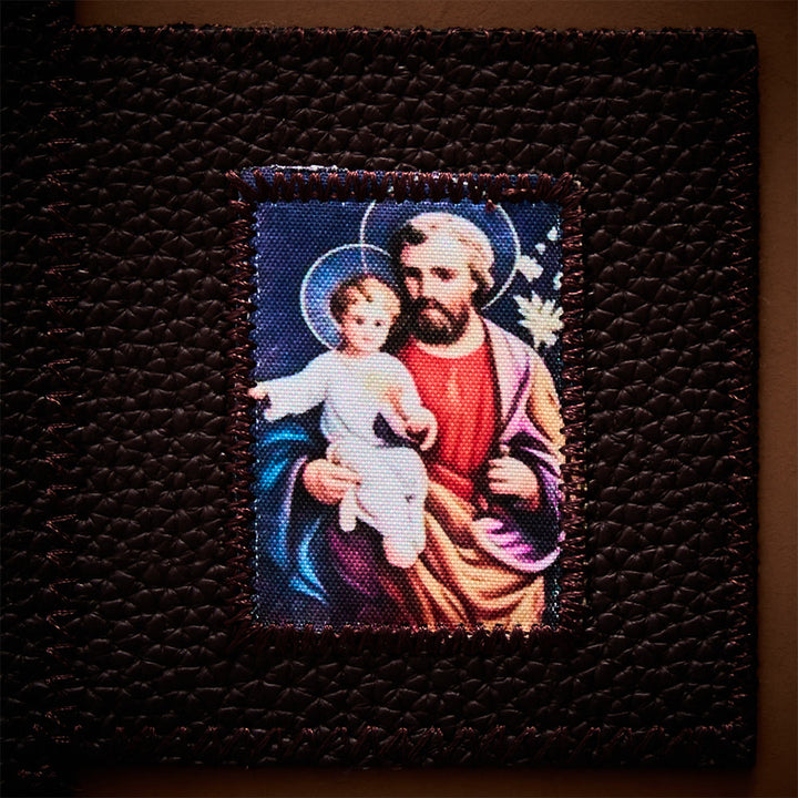 SolaceBeads Foldable Leather Portable Amulet, Sacred Heart Altar: Keep Faith With You Wherever You Pray - image 4
