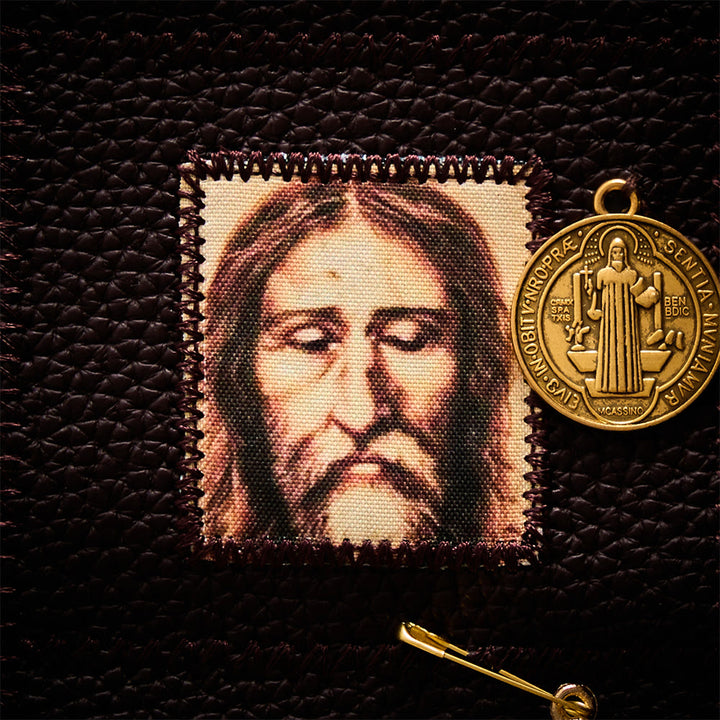 SolaceBeads Foldable Leather Portable Amulet, Sacred Heart Altar: Keep Faith With You Wherever You Pray - image 6