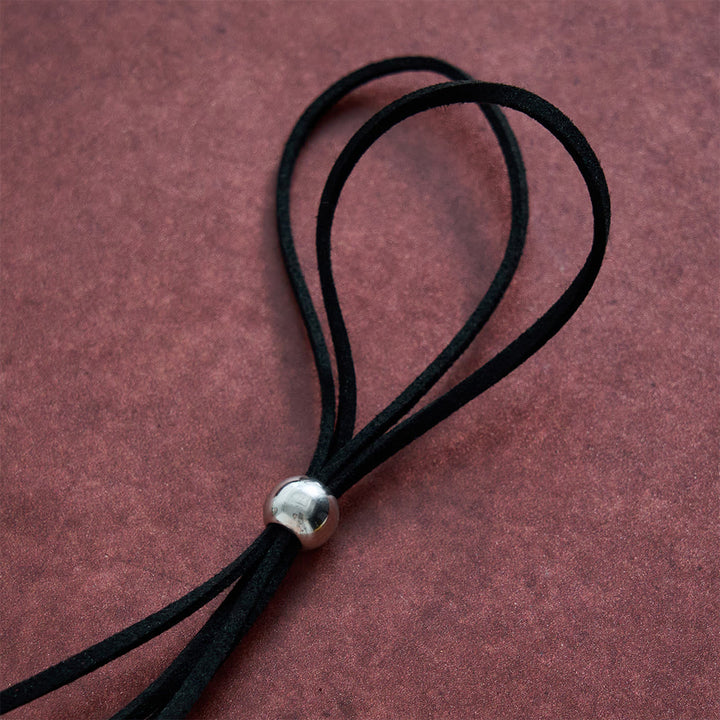 SolaceBeads Suede Cord St. Benedict Key &amp; Cross Car Pendant: Divine Shield, Safe Travels - image 4