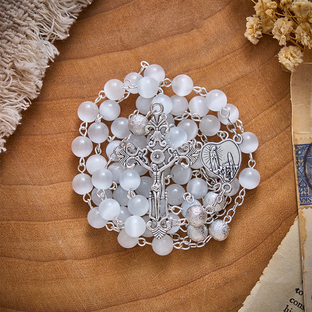 SolaceBeads White Cat&