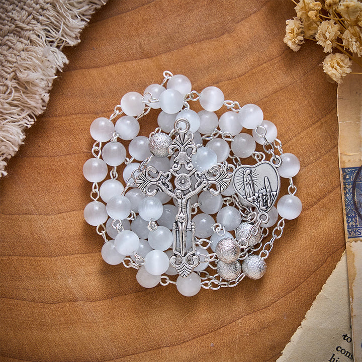 SolaceBeads White Cat&