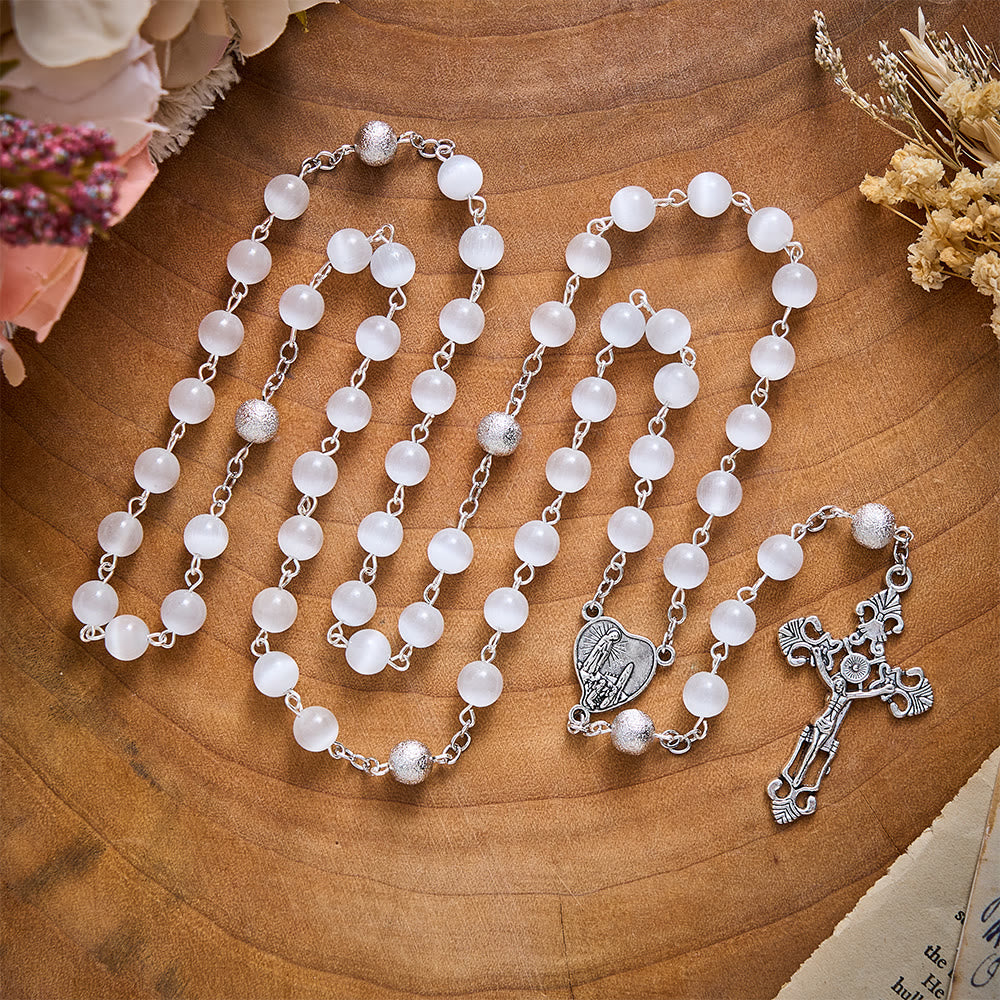 SolaceBeads White Cat&