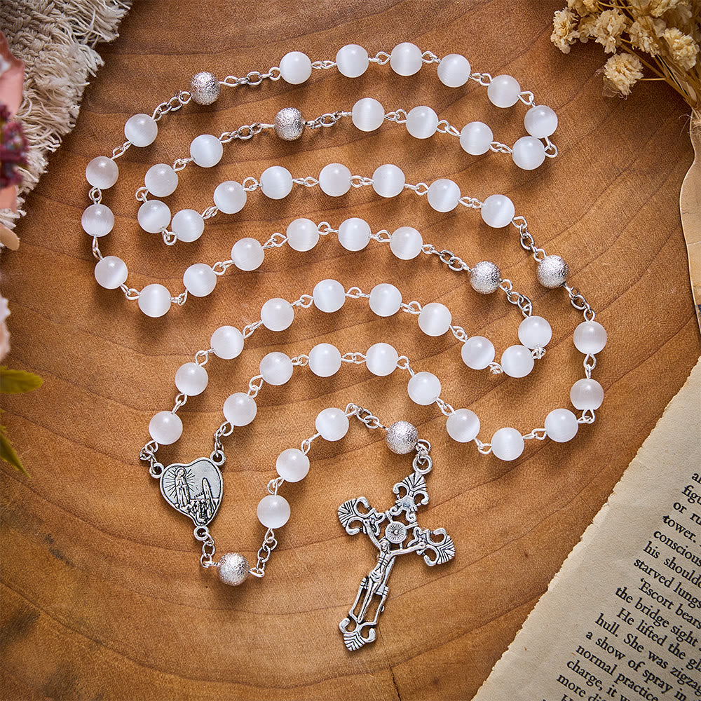 SolaceBeads White Cat&