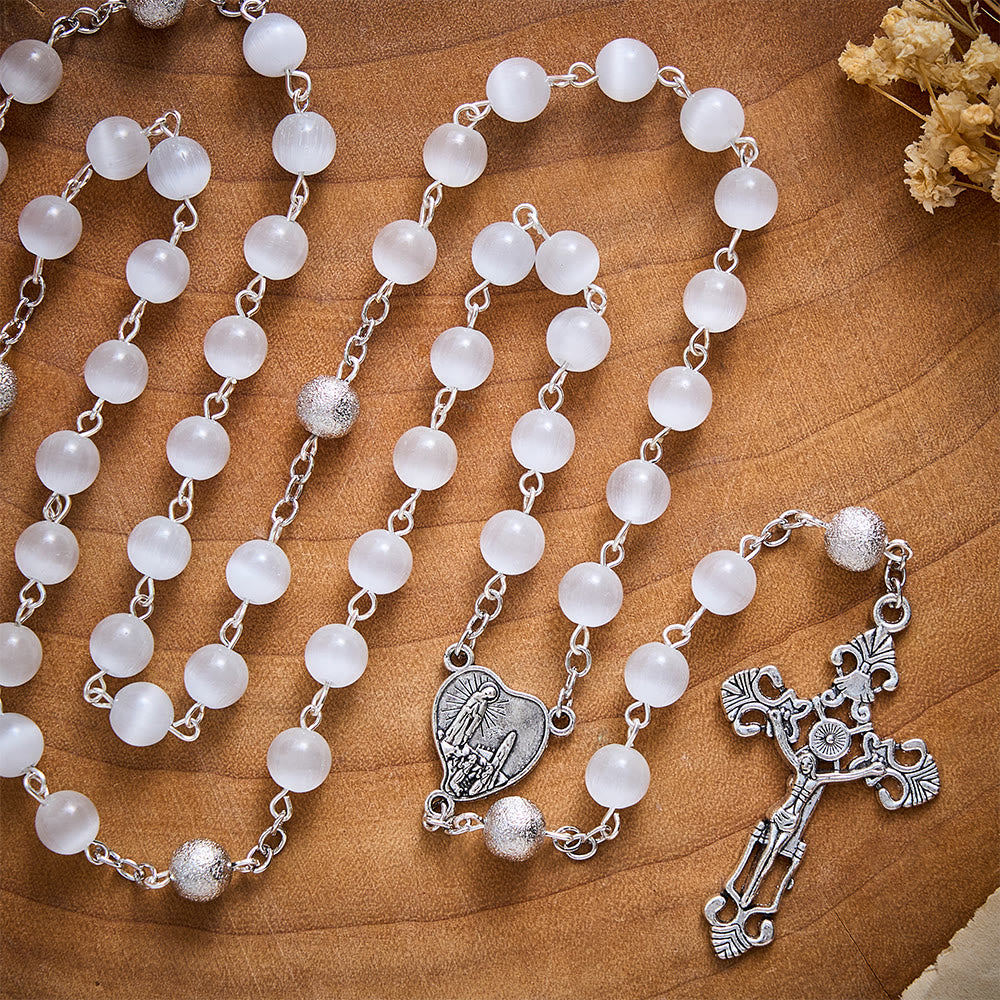 SolaceBeads White Cat&